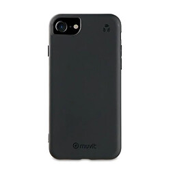 Muvit Coque iPhone SE/8/7/6S/6 - Noir