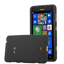 Cadorabo Nokia Lumia 625 Coque - Noir Coque TPU ultra fine - Design mat frosted - Protection contre les chocs