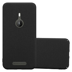 Cadorabo Nokia Lumia 925 Coque - Noir Coque fine pour Nokia Lumia 925 - Design mat frosty - Protection contre chocs