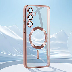 Avizar Coque MagSafe Samsung S24 - Rose pas cher