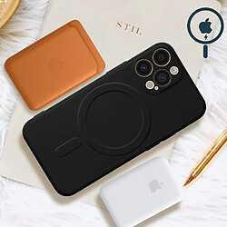Avis Avizar Coque Magsafe iPhone 13 Pro Silicone Intérieur Soft-touch Mag Cover noir