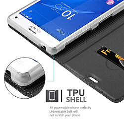 Acheter Cadorabo Étui Noir Sony Xperia Z3