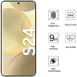 Avis Little Boutik Samsung Galaxy S24 - Coque silicone noir + verre trempé
