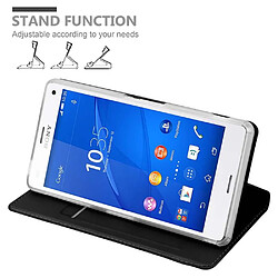Cadorabo Étui Noir Sony Xperia Z3 pas cher