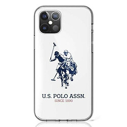 US Polo Assn Big Double Horse Logo Étui iPhone 12 Mini