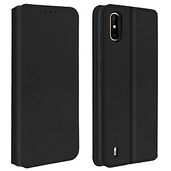 Avizar Étui folio portefeuille Wiko Y81 - Noir