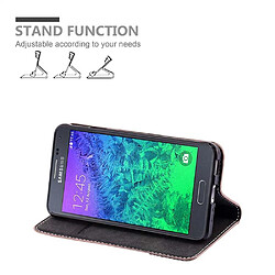 Avis Cadorabo Coque Samsung Galaxy ALPHA - Rose Noir