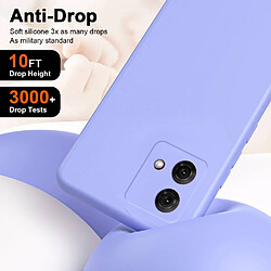 Acheter Htdmobiles HTD Mobiles Coque Silicone Gel Mauve - Moto G84 5G