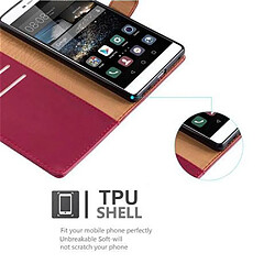 Cadorabo Huawei P8 - Rouge pas cher