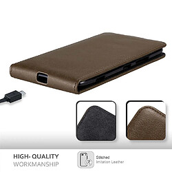 Cadorabo Coque Nokia Lumia 1320 - Marron pas cher