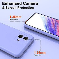 Avis Htdmobiles HTD Mobiles Coque Silicone Gel Mauve - Moto G84 5G