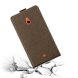 Acheter Cadorabo Coque Nokia Lumia 1320 - Marron