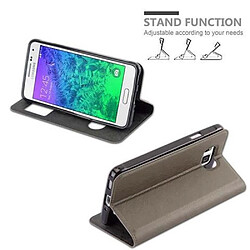 Cadorabo Coque Samsung Galaxy Alpha - Marron Pierre pas cher
