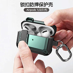 Gupboo Coque AirPods Pro en silicone - Vert