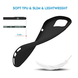 Avis Htdmobiles Etui Silicone Gel pour iPhone 12 Mini + Verre Trempé - Noir