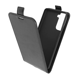 Avizar Samsung Galaxy S21 Étui Clapet - Noir