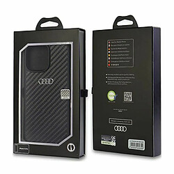 Avis Audi Carbon Fiber iPhone 14 Pro - Noir
