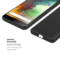 Cadorabo Coque OnePlus One - Metallic Noir pas cher
