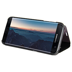 Acheter Avizar Étui Galaxy S7 Edge Effet Miroir - Noir