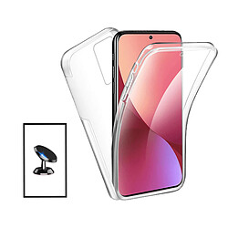 Phonecare Kit Coque 360° pour Xiaomi Mi 12 Lite Kit pour smartphone - Polycarbonate rigide, support voiture - Protection intégrale