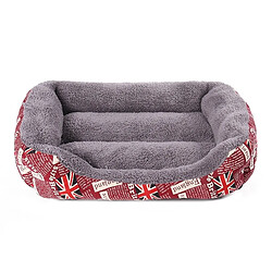 Wewoo - Coussin Drapeau national pour chien - Bleu M