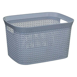 Panier de rangement rectangulaire - Gris