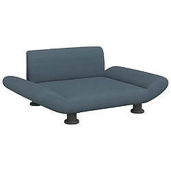 vidaXL Lit pour chien gris foncé - 70x45x28 cm