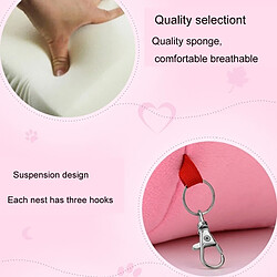 Avis Wewoo Nid Suspendu pour petits animaux Taille L - Rose