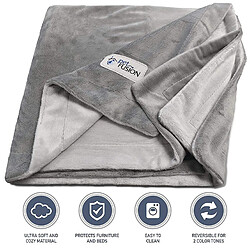 PetFusion Couverture pour animal Small 79x69 cm Gris