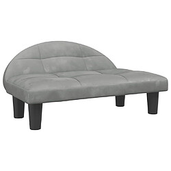 VidaXL Lit pour chien - Gris Clair