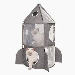 Cat-it CAT IT Fusée Vesper Rocket Ship pour chat Gris