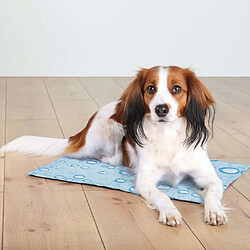Trixie Matelas rafraîchissant pour chiens M - Bleu clair 50x40 cm