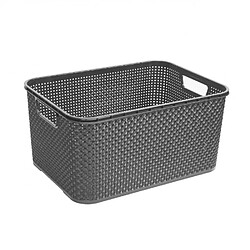 BranQ Panier Rotin 19L Anthracite