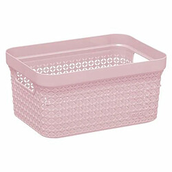 Panier Rangement Scandi 17L - Rose