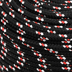 Acheter vidaXL Corde de Bateau Noir 10 mm 500 m