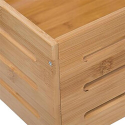 Panier de rangement bambou - Naturel