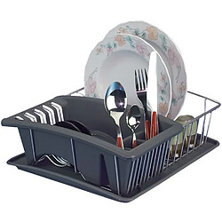 Metaltex Égouttoir à vaisselle - Aquatex Plus - Gris