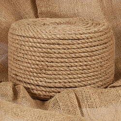 vidaXL Corde en jute 12 mm - 100 m