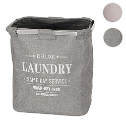 Mendler Collecteur de linge - Gris