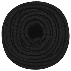 Avis vidaXL Corde de travail - Noir 12 mm 25 m