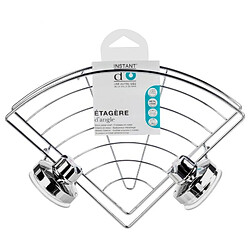 Étagère de douche d'angle - Argent