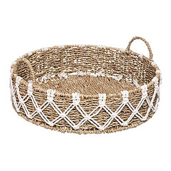 Atmosphera Panier de rangement rond - Naturel