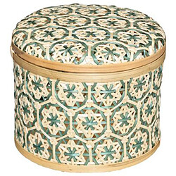 Atmosphera Boîte Folk (Lot de 2) Bleu Vert