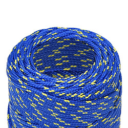 Acheter vidaXL - Corde de bateau 2 mm x 500 m - Bleu