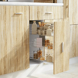 VidaXL Panier de cuisine à 3 niveaux