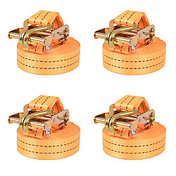 vidaXL Sangle 6 m - 1 tonne - Orange