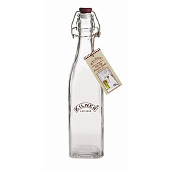 Kilner Bouteille d'eau en verre - Blanc