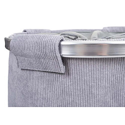 Acheter Mendler Bac à linge avec couvercle - Gris