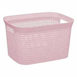 Panier de Rangement Scandi 25L - Rose