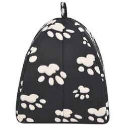 Avis vidaXL Lit pour chats Taille L - Noir